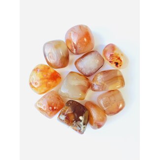 PuurSpirits Rode Agaat Edelsteen | 20 - 30 gram