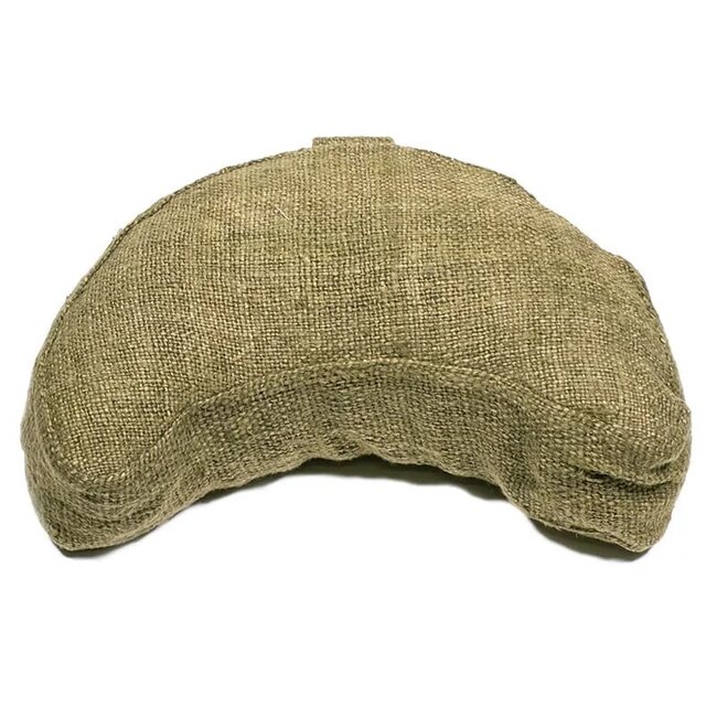 Meditatiekussen Halve Maan - Groen Hennep