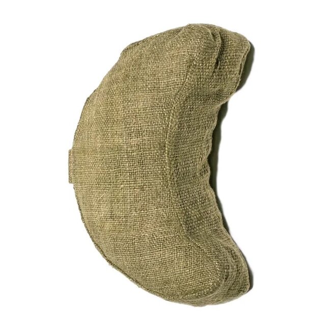 Meditatiekussen Halve Maan - Groen Hennep