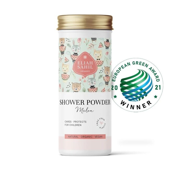 Biologisch Douche Poeder Meloen voor Kinderen - Eliah Sahil