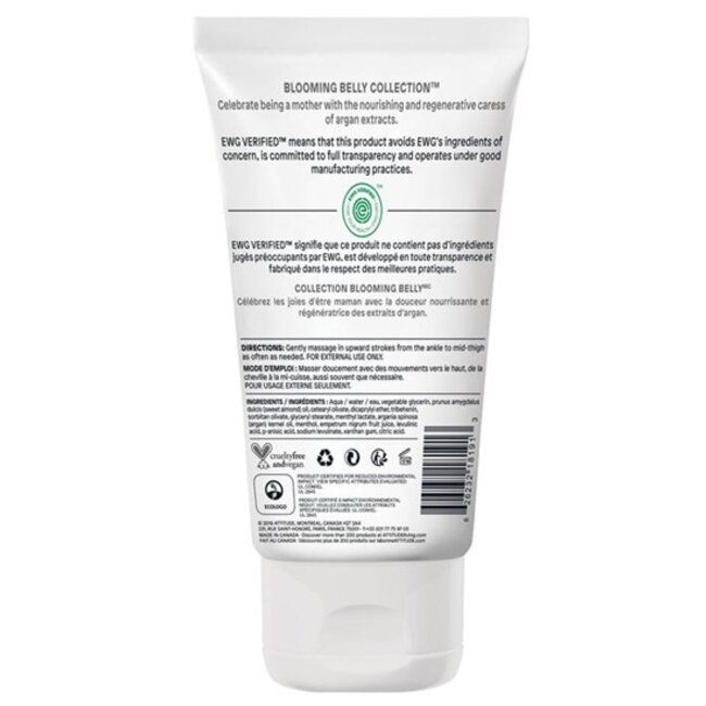 Natural Cream Voor Vermoeide Benen - Mint - 150 ml