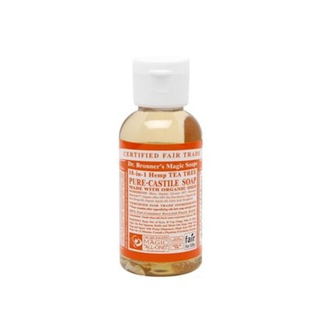 Dr.Bronner Dr.Bronner - Liquid Soap - 60 ml - Tea Trea