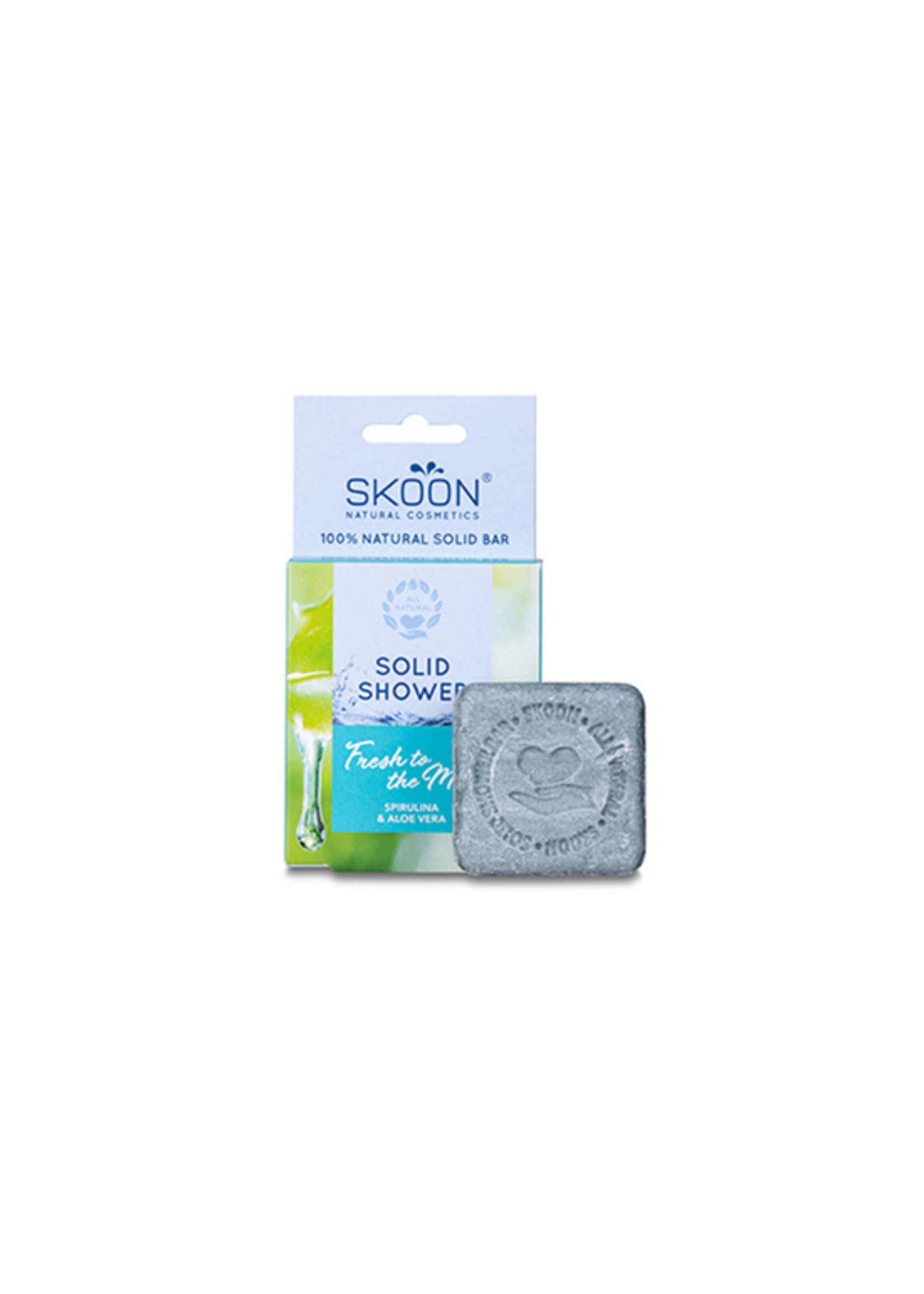 Skoon Skoon - Solid Shower Bar - Fresh To The Max - 90 gram