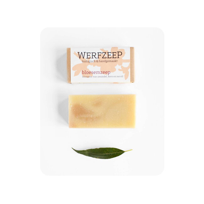 Werfzeep Zeepblok - Bloesemzeep - 100 gram