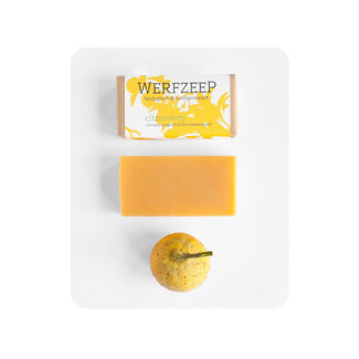 Werfzeep Zeepblok - Citruszeep - 100 gram