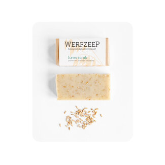 Werfzeep Zeepblok - Haverscrub - 100 gram