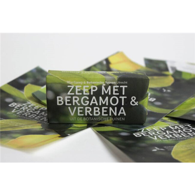 Werfzeep Zeepblok - Botanische tuinen - Bergamot & Verbena