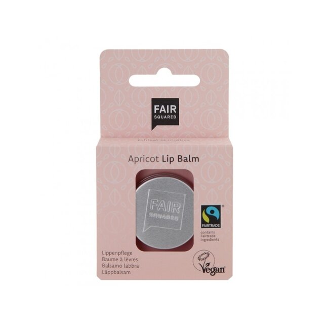 Fair Squared Fair Squared - Zero waste Lip Balm Sensitive Apricot 12 gram