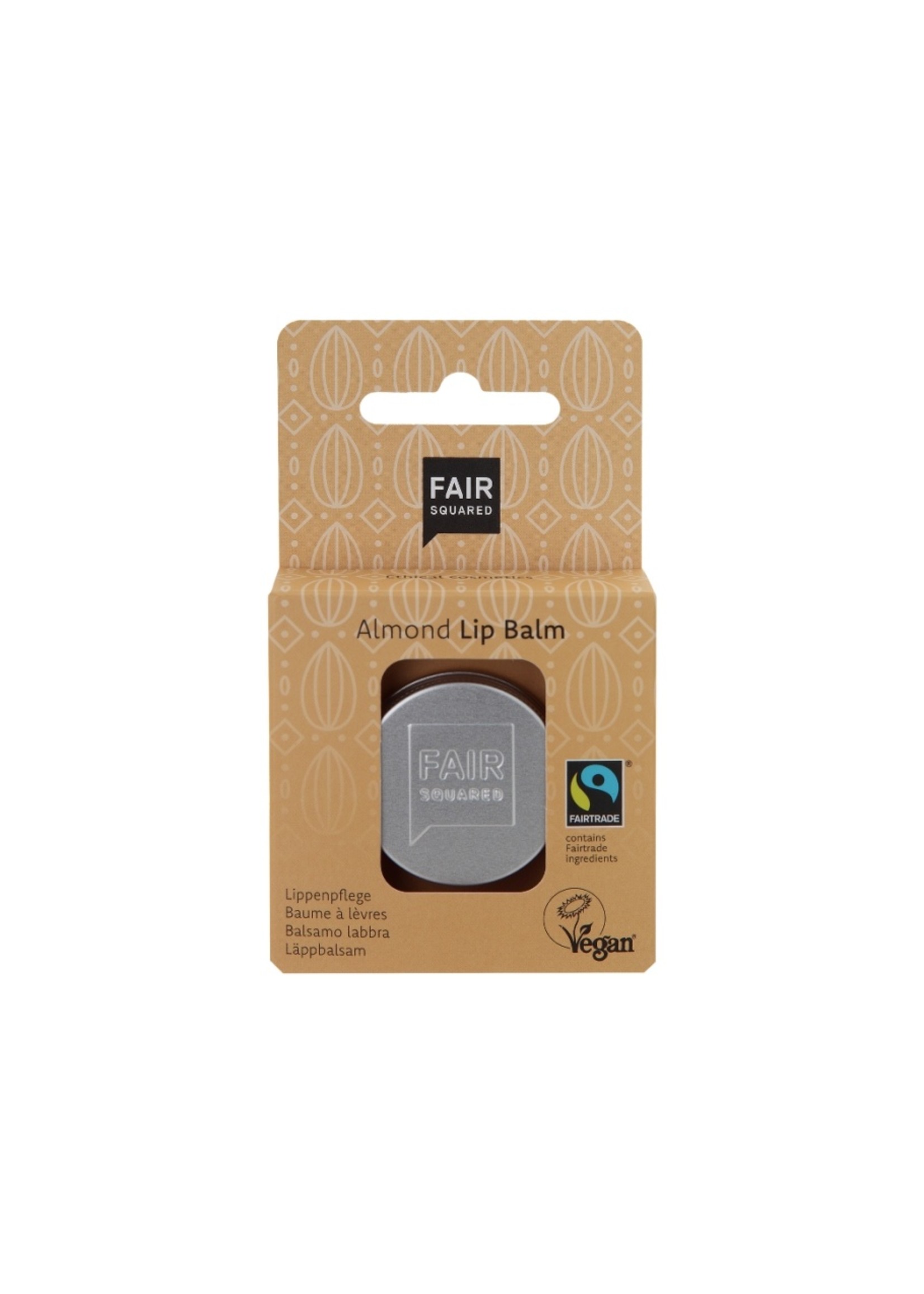 Fair Squared Fair Squared - Zero waste - Lip Balm Almond 12 gram