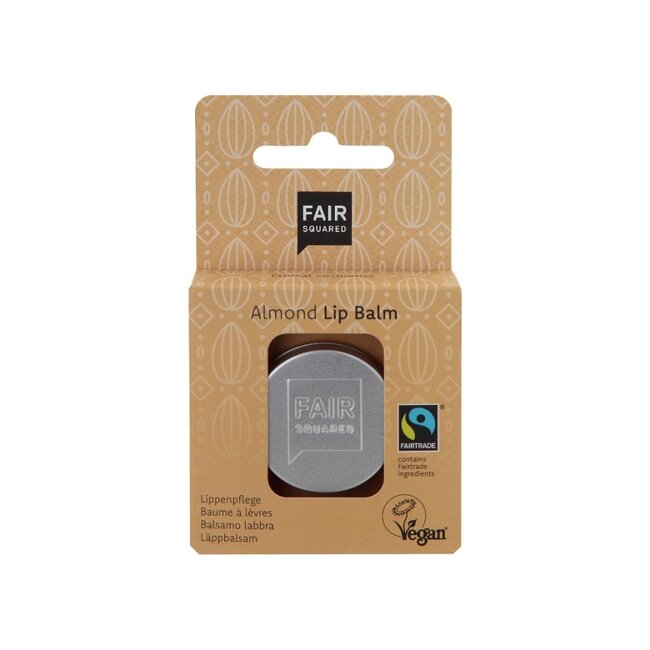 Fair Squared Fair Squared - Zero waste - Lip Balm Almond 12 gram