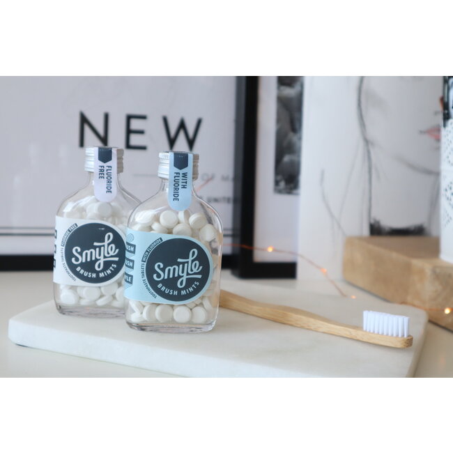 Tandpasta tabs zakje - 65 stuks - met Fluoride