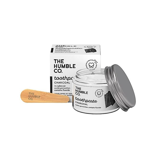 The Humble Co. The Humble Co. - Tandpasta Zero Waste - Charcoal met fluor - 50ml