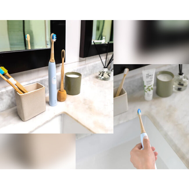 The Humble Co. Opzetborstels - Bamboe - 4-pack - Philips Sonicare