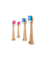 The Humble Co. Opzetborstels - Bamboe - 4-pack - Philips Sonicare