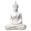 PuurSpirits Boeddha in Meditatie Wit Thailand