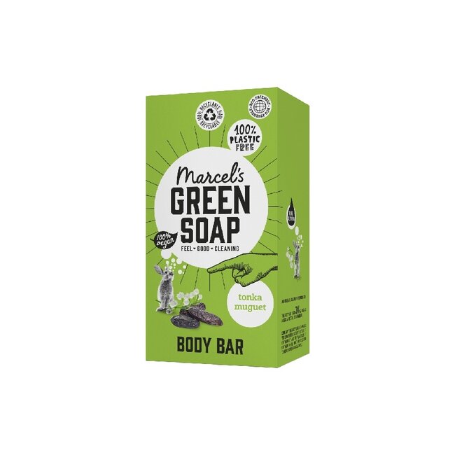 Marcels Green Soap Marcels Green Soap - Body Bar - Tonka & Muguet - 150g