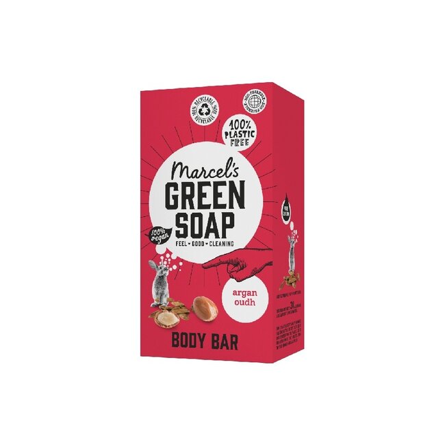 Marcels Green Soap Body Bar - Argan & Oudh - 150 gram