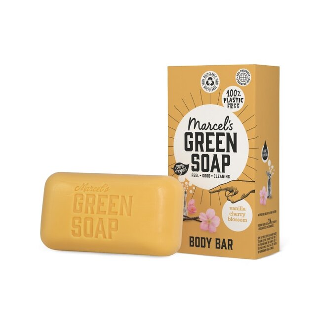 Body Bar - Vanille & Kersenbloesem - 150 gram