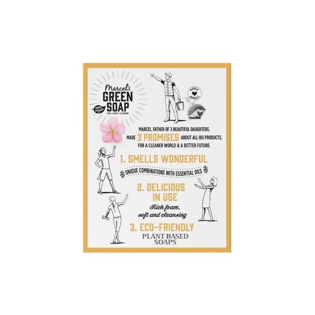 Marcels Green Soap Shampoo Bar - Vanille & Kersenbloesem - 90 gram