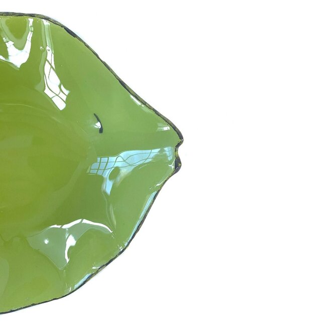 Imbarro Vis Schaaltjes Nemo Lime  - Set  van 4  stuks (23x15cm)