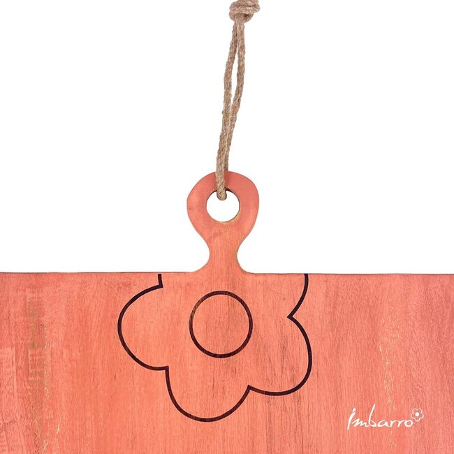 Imbarro Borrelplank Sal Pink - 38x22x1,5 cm