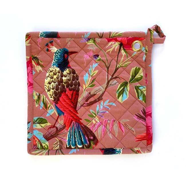 Imbarro Pannenlappen Paradise Old Pink - Set van 2