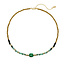 Halsketting Edelsteen Kralen Turquoise - Natural Beauty