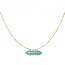 Ketting Turquoise Natuursteen  Lucky