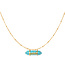 PuurSpirits Ketting Turquoise Natuursteen  Lucky