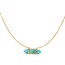 PuurSpirits Ketting Turquoise Natuursteen Love