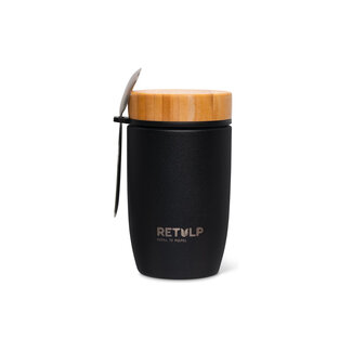 Retulp Retulp -  Lunchbeker - Big Mug - Premium Black