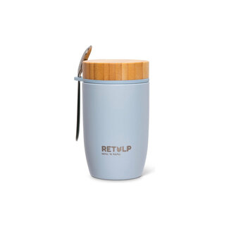 Retulp Retulp -  Lunchbeker - Big Mug - Premium Grey - 500 ml