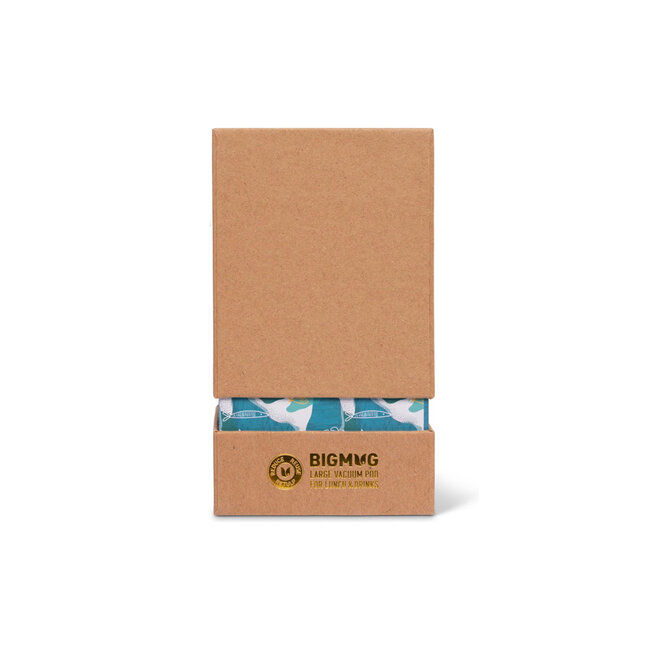 Lunchbeker - Big Mug - Premium  Blue - 500 ml