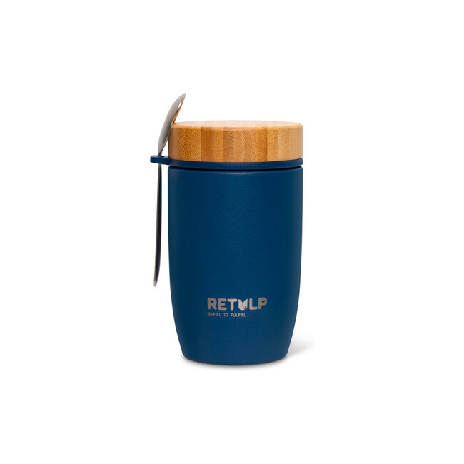 Retulp Retulp -  Lunchbeker - Big Mug - Premium  Blue - 500 ml