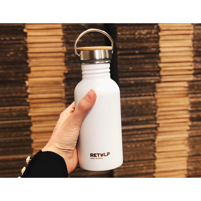 Retulp Urban Waterfles - Chalk White - 500 ml