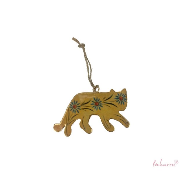 Imbarro Decoratieve Hangers Running Panters - Set van 3