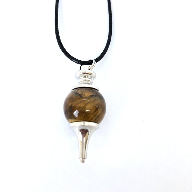 Gouden Tijgeroog Hanger