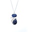 PuurSpirits Lapis Lazuli Kat Hanger Zilver