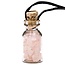 PuurSpirits Rozenkwarts Geschenkflesje Hanger met Koord