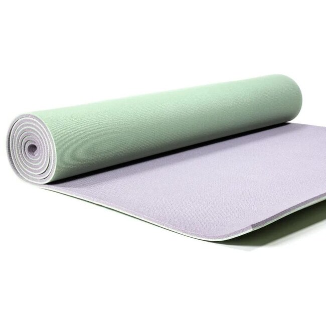 PuurSpirits Yogi & Yogini PVC Yogamat Deluxe groen