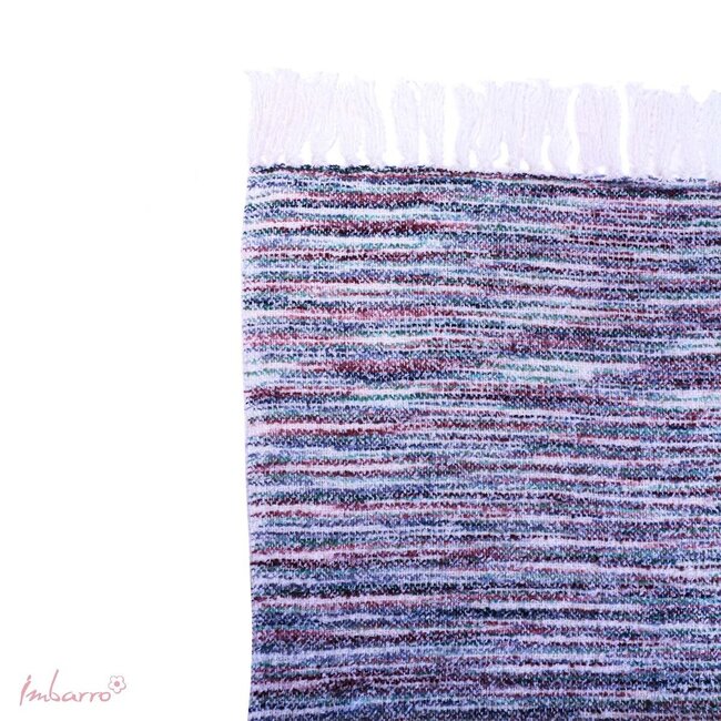 Imbarro Plaid Pie - 130x170 cm - Paars - Acryl/Wol