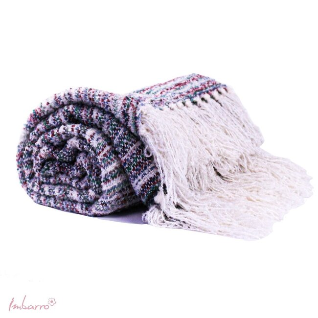 Plaid Pie - 130x170 cm - Paars - Acryl/Wol