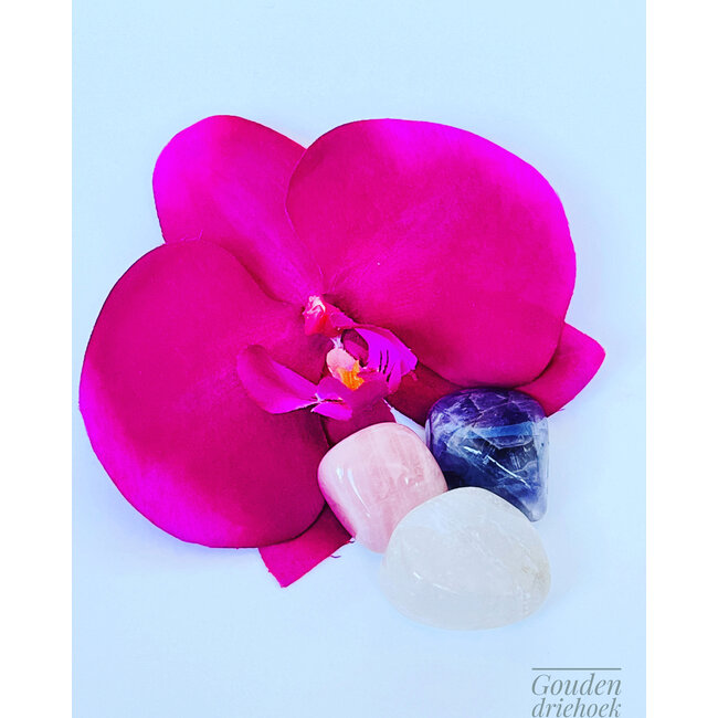 Gouden driehoek edelstenen