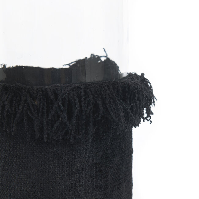 Kaarsenhouder - Zwart Velvet - XXL