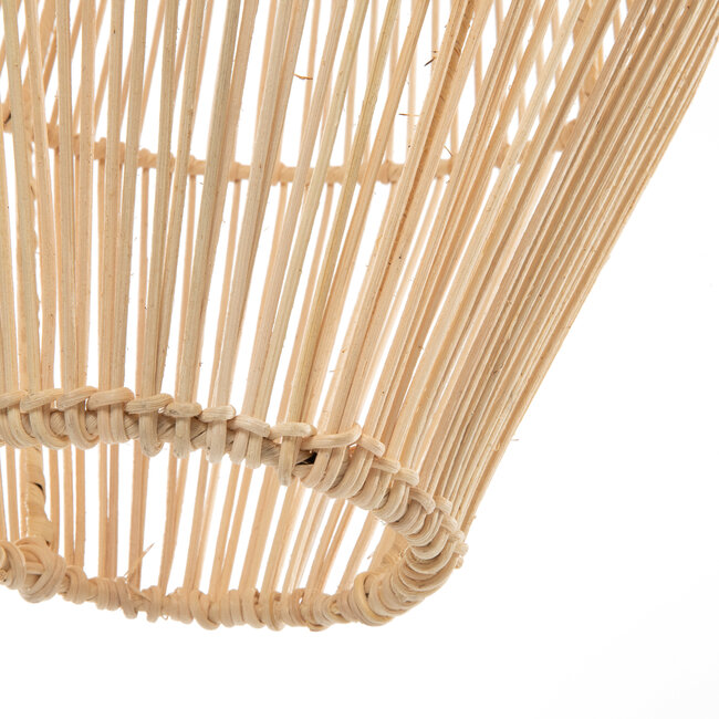 De Afrodisiac Hanglamp - ø30x60cm - Naturel - Rotan