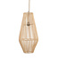De Afrodisiac Hanglamp - ø30x60cm - Naturel - Rotan