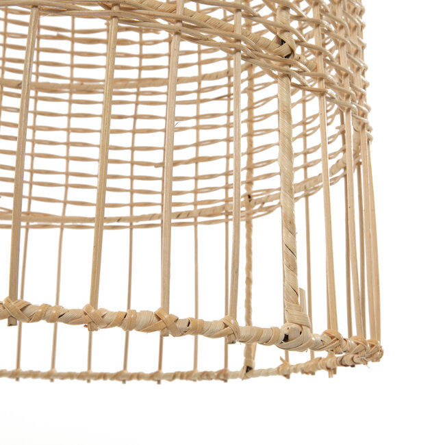 De Amalfi Hanglamp - 50x55cm - Naturel - Rotan
