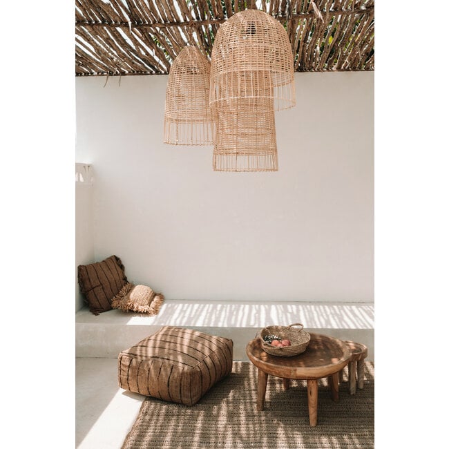 De Amalfi Hanglamp - 50x55cm - Naturel - Rotan