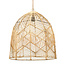 De Bala Hanglamp - 52x52x56 cm - Naturel - Rotan