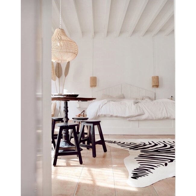 De Bottle Hanglamp - ø50x50cm - Naturel - Rotan